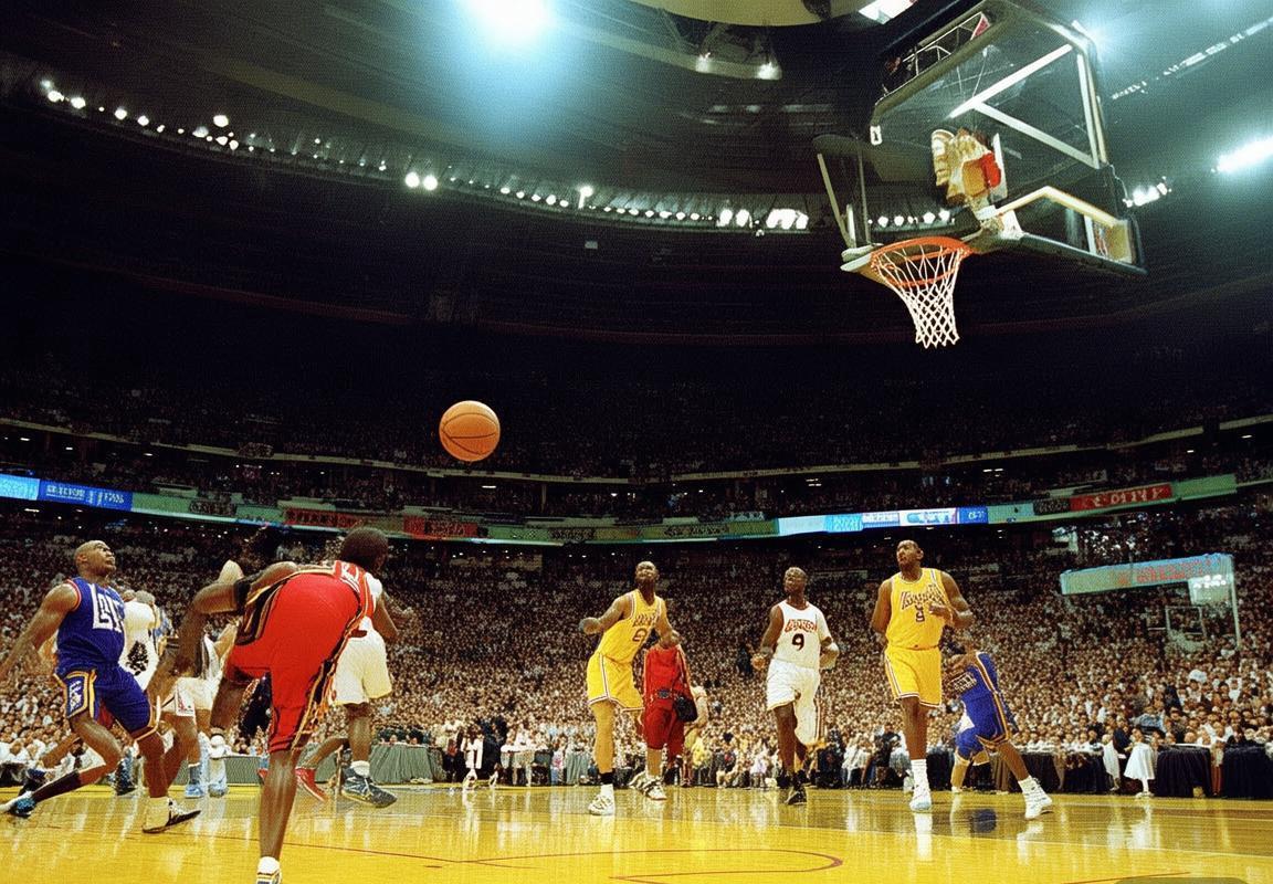 2002年NBA科比姚明巅峰对决：湖火箭战经典回顾